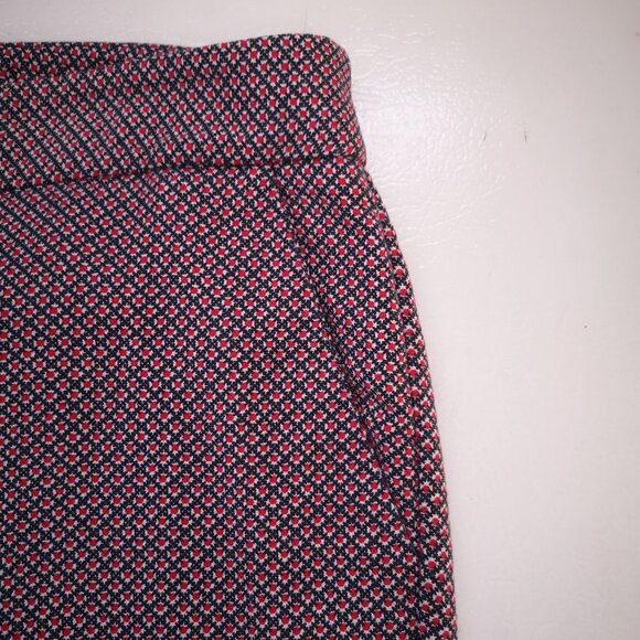 Talbots Heritage Petites Ladies Size 14P Navy & Red Pants - Picture 8 of 12